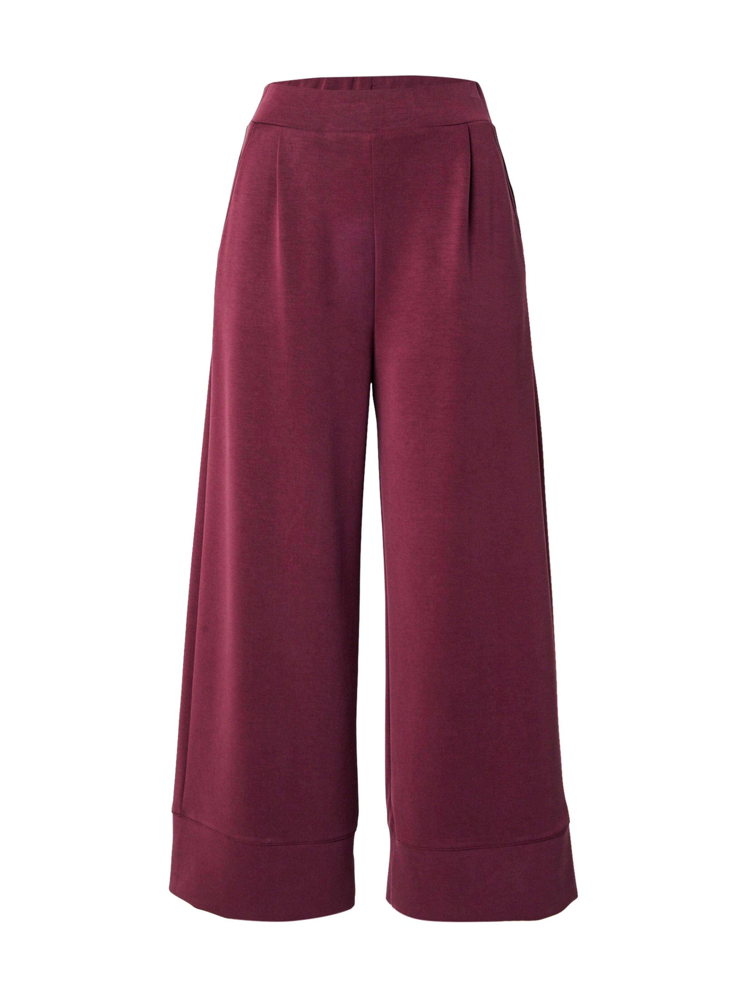 Pantalon à pince Rich & Royal en rouge : devant
