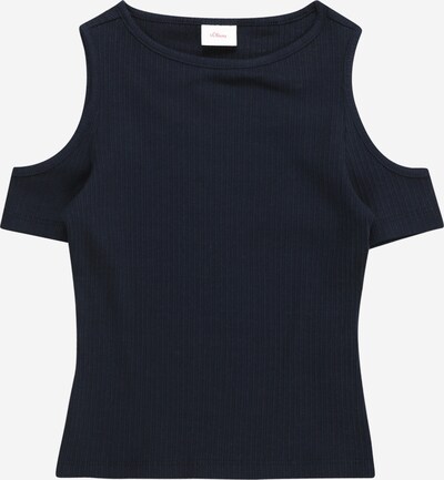 s.Oliver T-Shirt en bleu marine, Vue avec produit