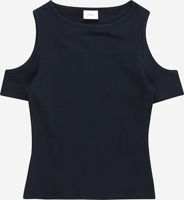 T-Shirt s.Oliver en bleu : devant
