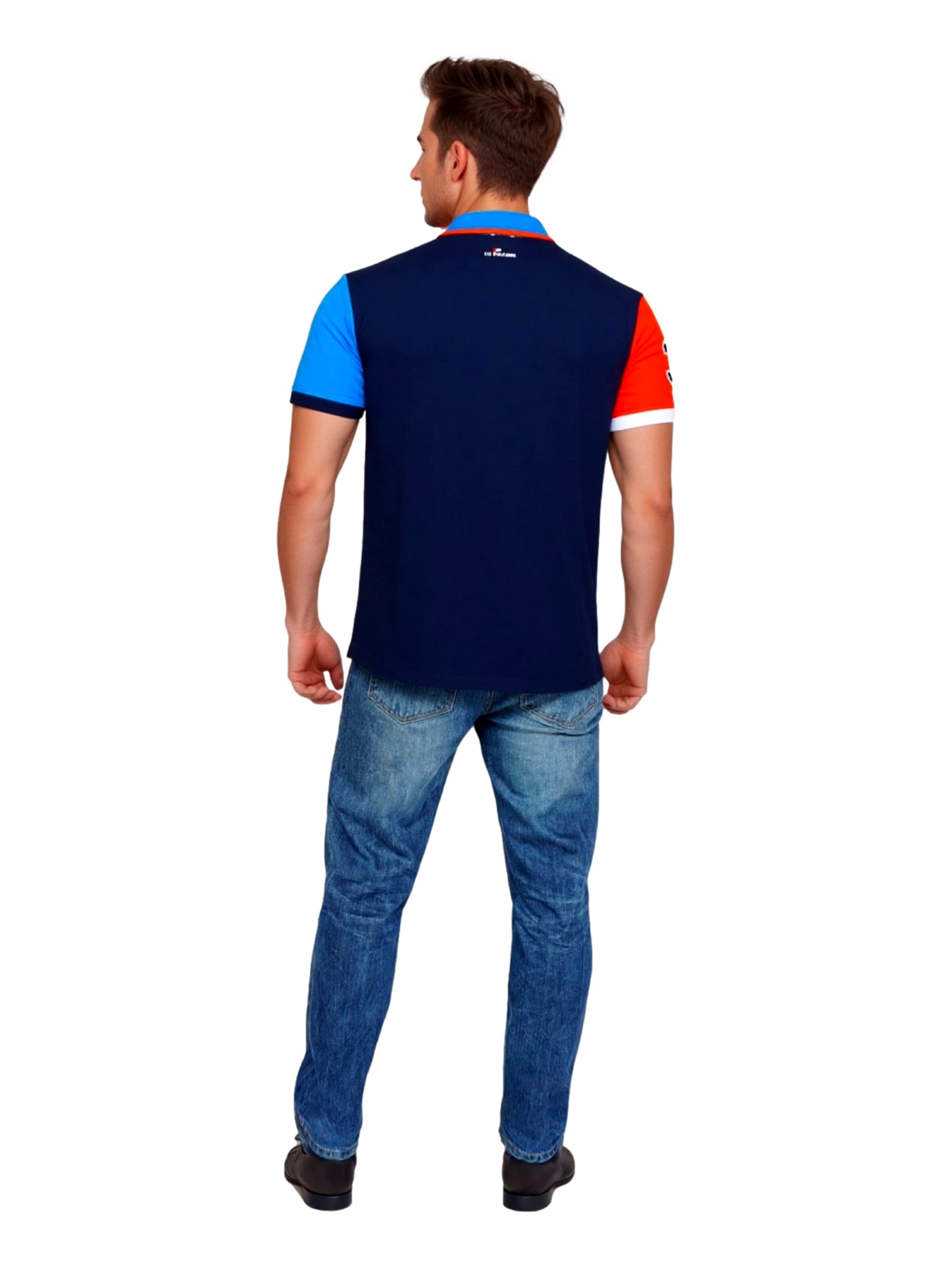 T-Shirt 'Polo Players' U.S. POLO ASSN. en blanc