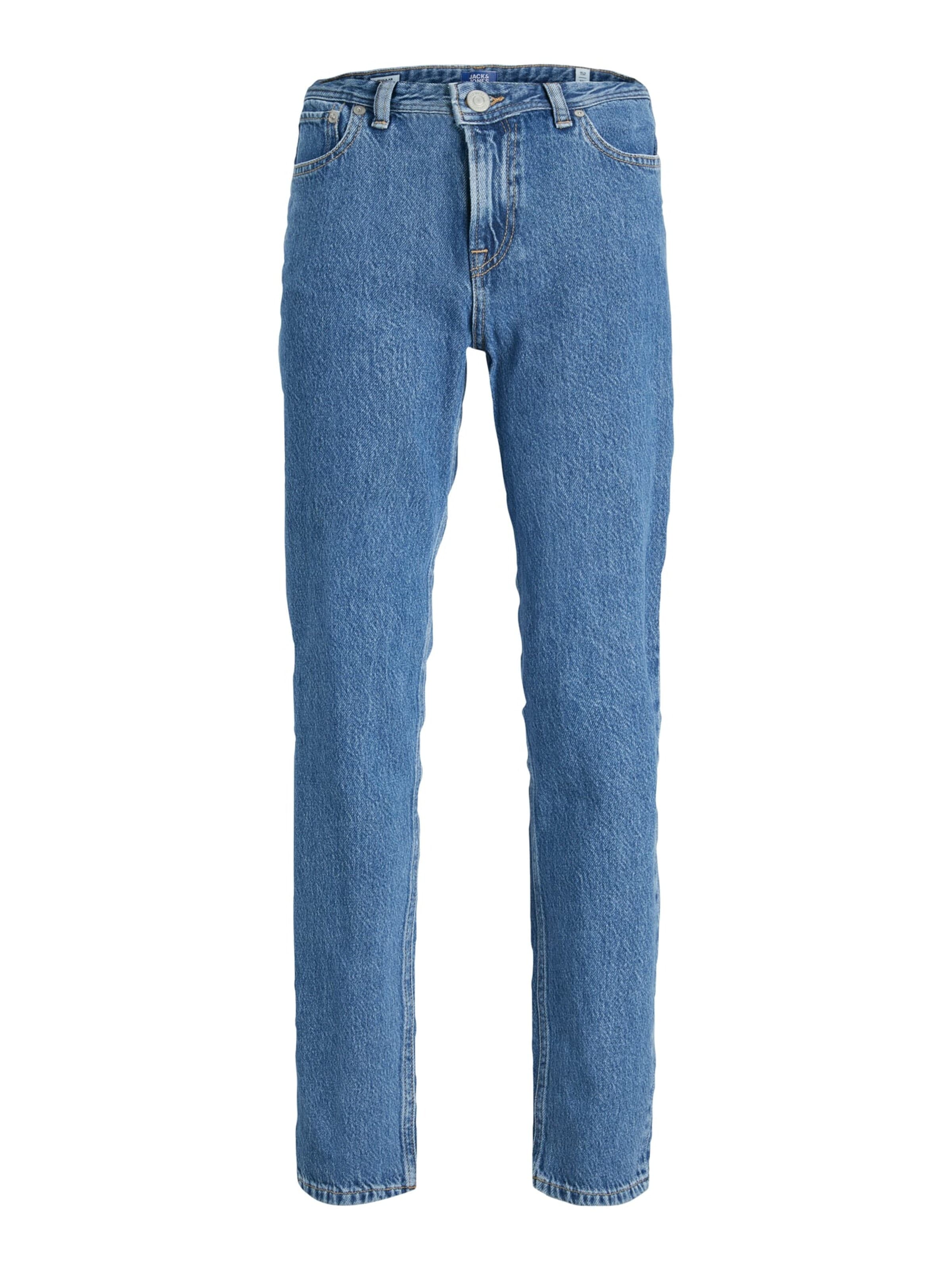 JACK & JONES Baggy Jeans 'Clark' in Blue: front