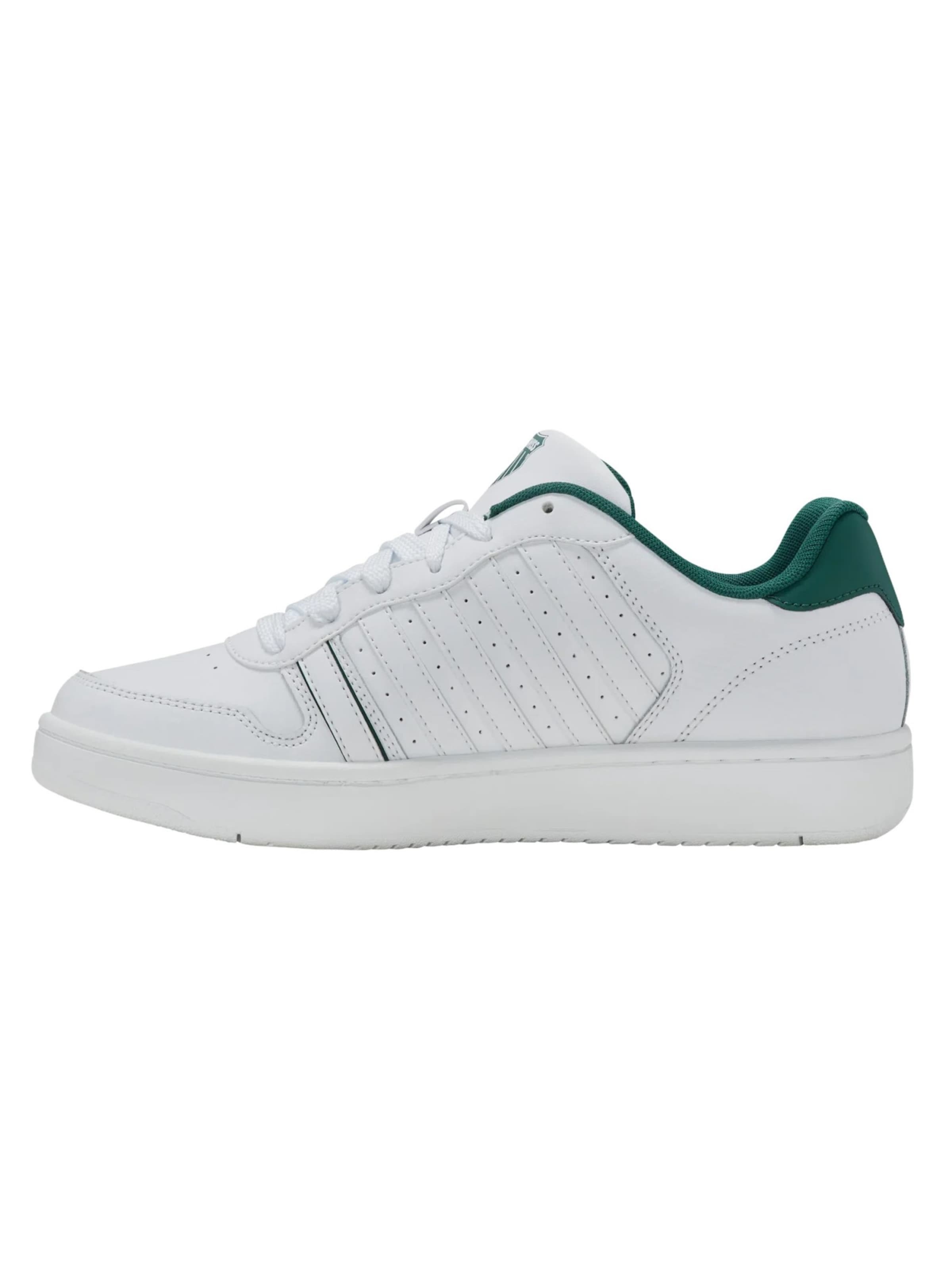 Sneaker bassa 'Court Palisades' di K-SWISS in bianco: frontale
