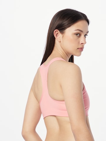 NIKE Bustier Biustonosz sportowy w kolorze różowy