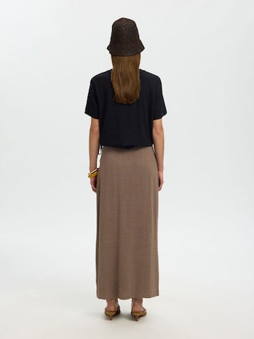 SELECTED Skirt in Brown