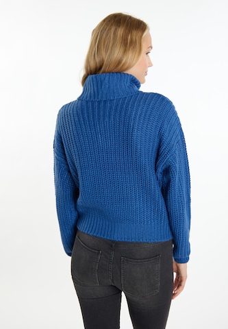 MYMO Пуловер 'Biany' в синьо