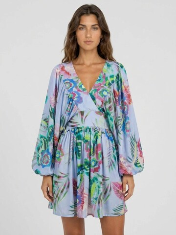Miss June - Vestido 'Robe Courte Falone' en Mezcla de colores