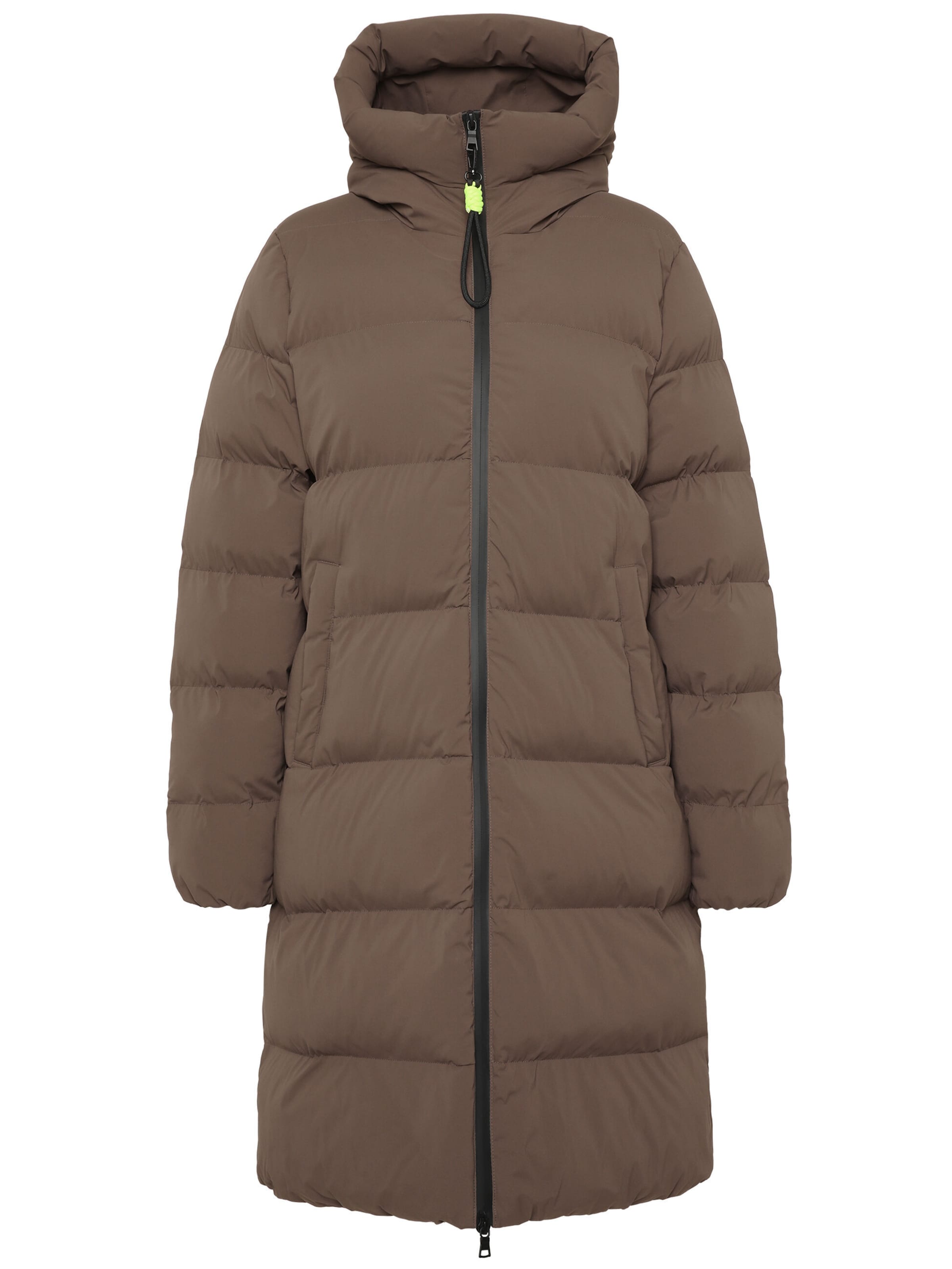 No. 1 Como Winter Coat 'Luzie' in Grey: front