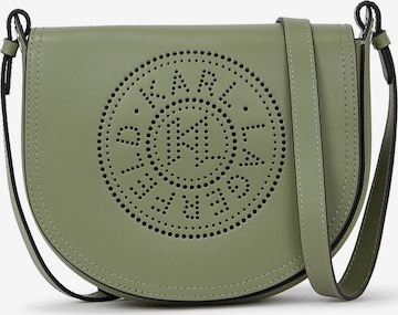 Sac à bandoulière Karl Lagerfeld en vert : devant