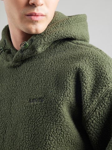 LEVI'S ® - Sweatshirt 'Cozy Up Hoodie' em verde