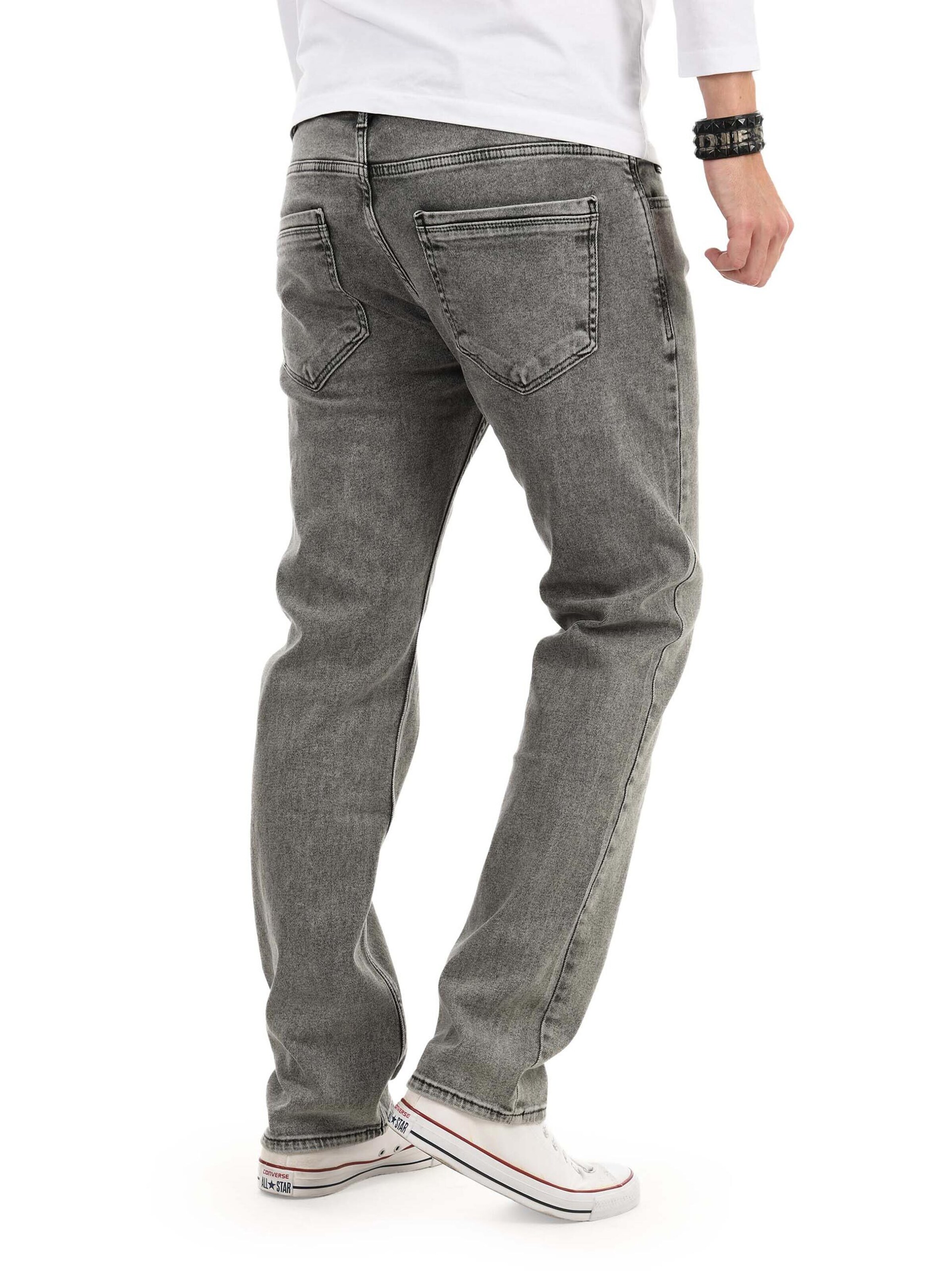Alessandro Salvarini Regular Jeans in Grey
