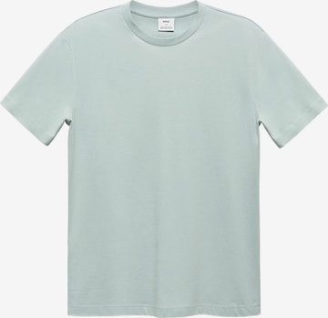 MANGO MAN Shirt 'CHERLO' in Groen: voorkant