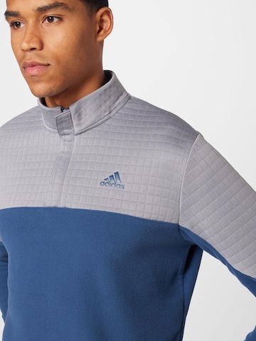 ADIDAS GOLF Athletic Sweater in Blue