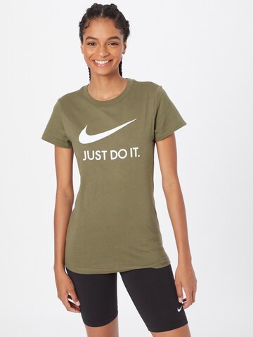 Nike Sportswear Shirts i grøn: forside