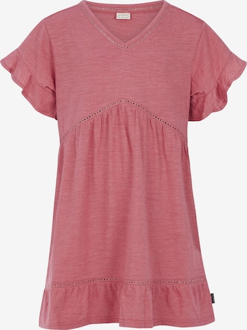 PROTEST Kleid 'PRTMING JR' in Pink: Vorderseite