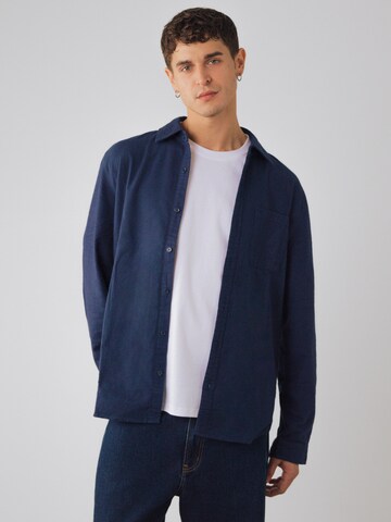 Maglietta di Honest Basics in blu: frontale