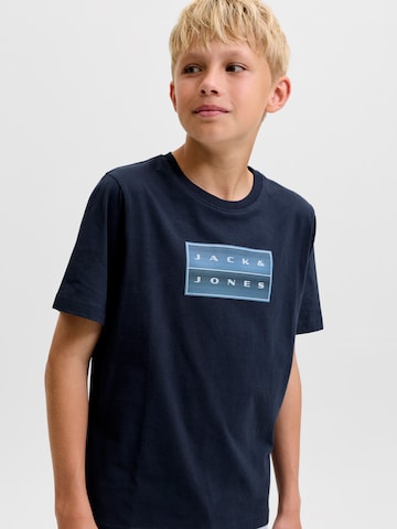 mėlyna Jack & Jones Junior Marškinėliai 'JCOFUSION'