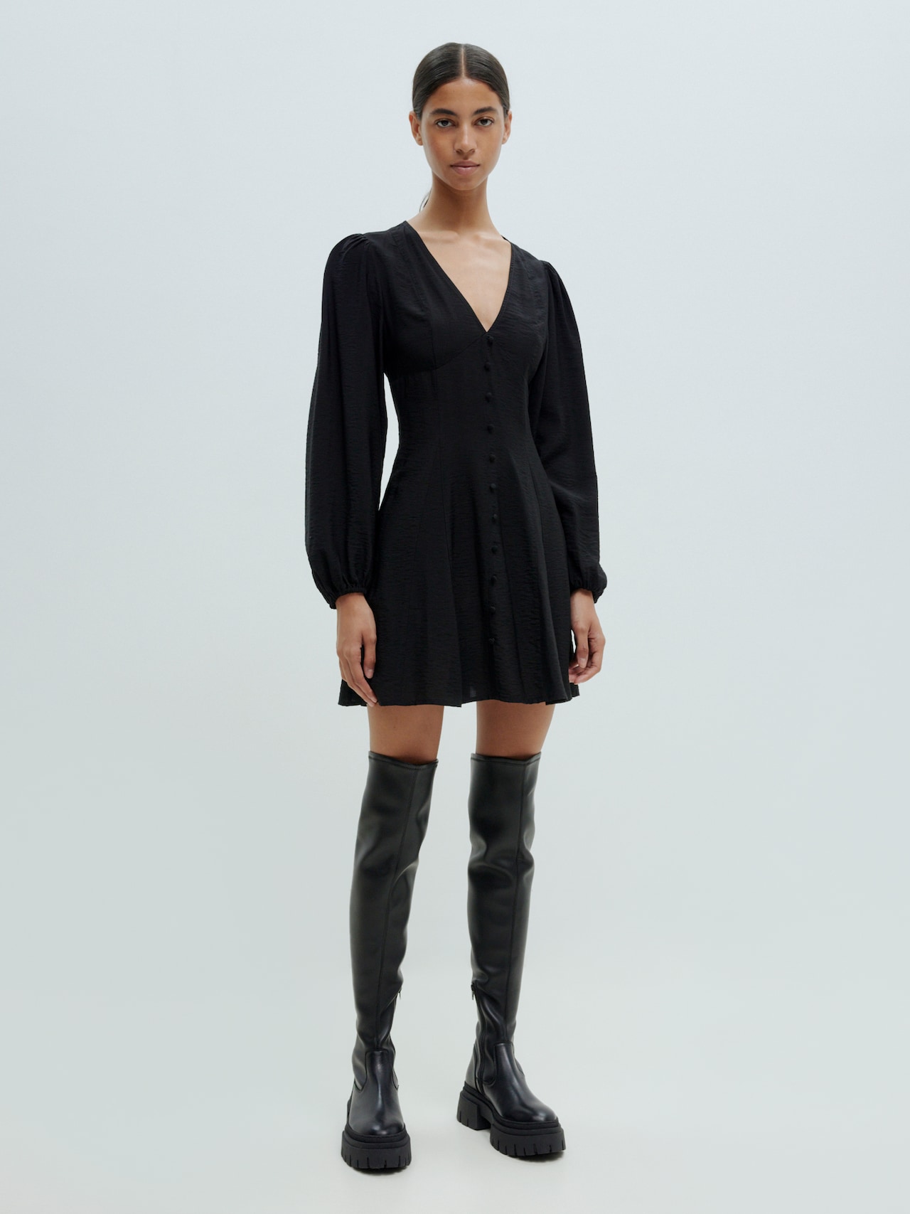 EDITED Produkte Kleid 'Vilja' schwarz