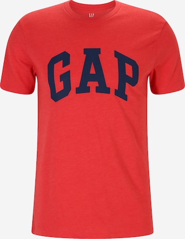 GAP Regular Fit T-Shirt in Rot: predná strana