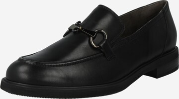 Paul Green Classic Flats in Black: front