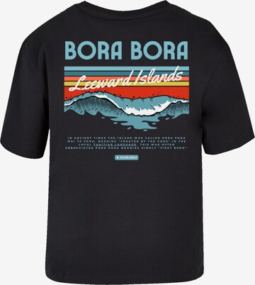 F4NT4STIC Shirt 'Bora Bora Leewards Island' in Black