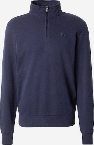 Champion Authentic Athletic Apparel Sweatshirt in Blauw: voorkant
