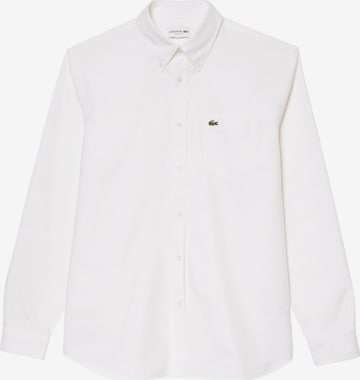 Regular fit Camicia di LACOSTE in bianco: frontale
