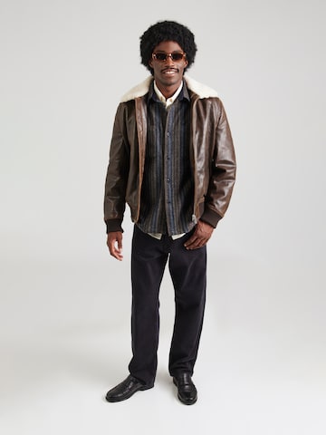 Coupe regular Chemise 'Davenport' Kronstadt en bleu