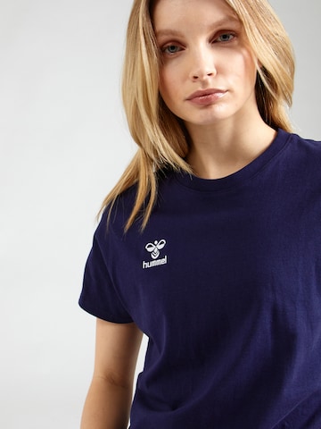 Hummel Функциональная футболка 'Go 2.0' в Синий