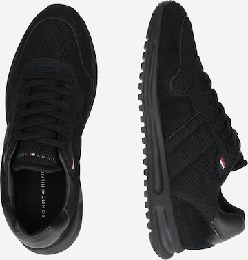 Sneaker low 'Massimo' de la TOMMY HILFIGER pe negru