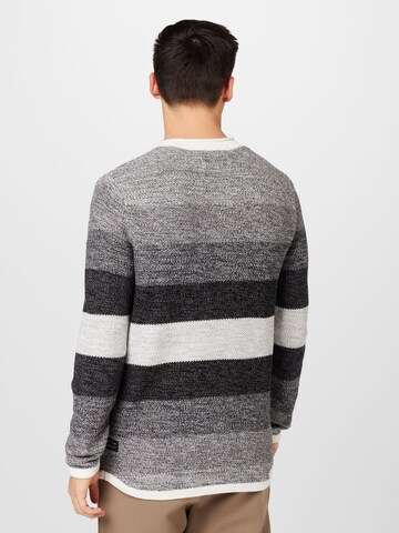 TOM TAILOR DENIM Pullover in Grau