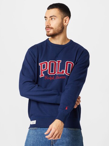 Polo Ralph Lauren Sweatshirt in Blau: Vorderseite