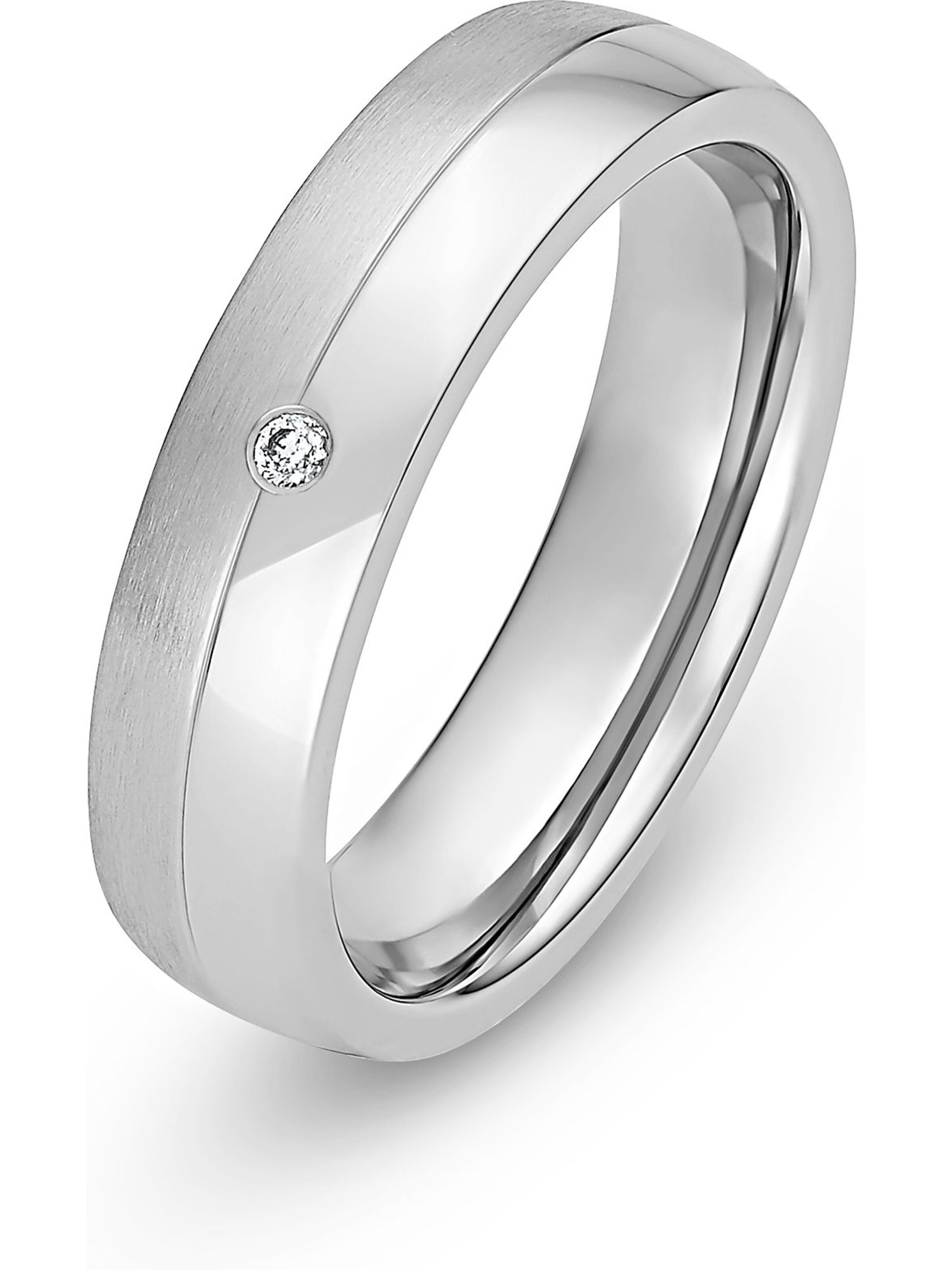 CHRIST Ring in Silver: front