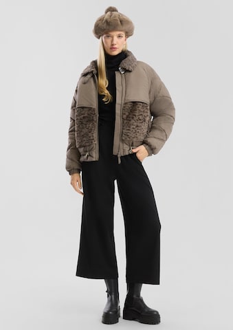 QS Winterjacke in Braun