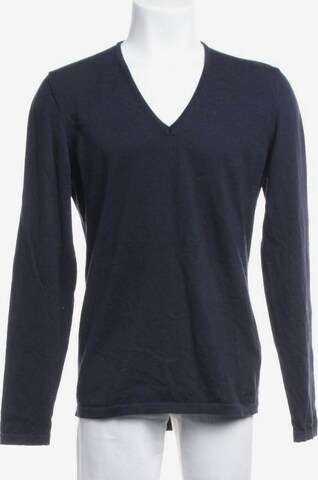 HUGO Sweater & Cardigan in XL in Blue: front