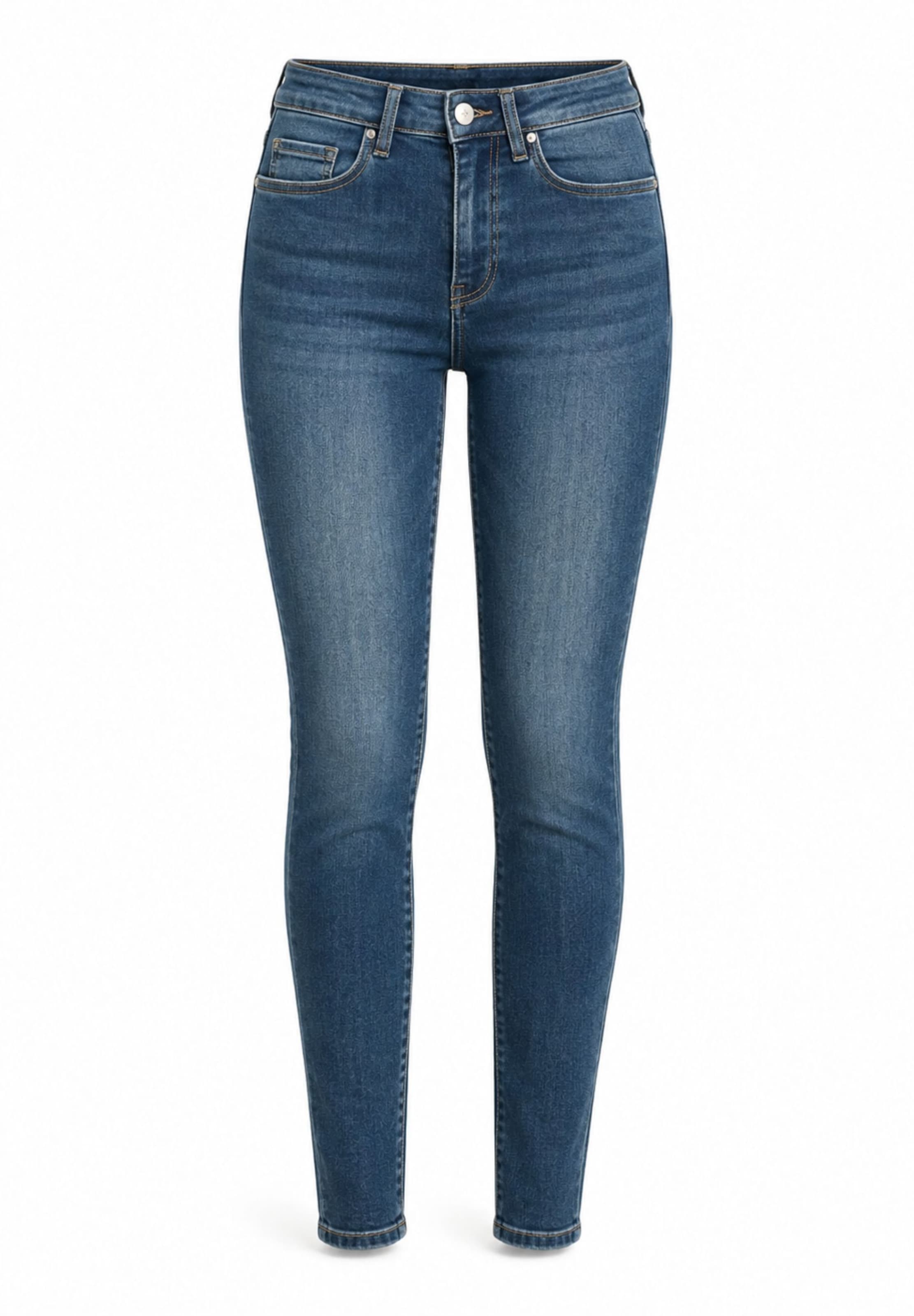 Skinny Jeans di Elara in blu: frontale