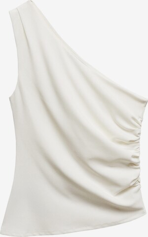 MANGO Top 'ATIS2' in White: front