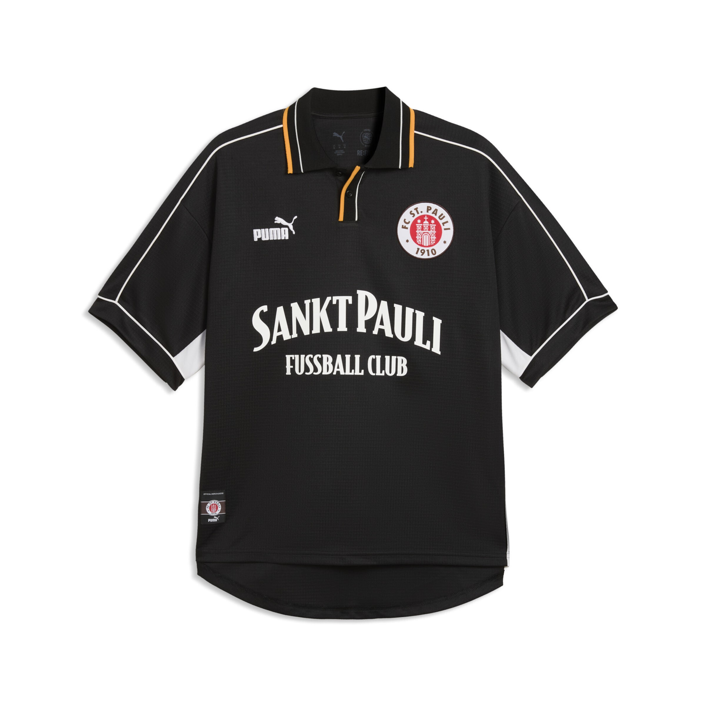 PUMA Trikot 'FC St. Pauli' in Schwarz: Vorderseite
