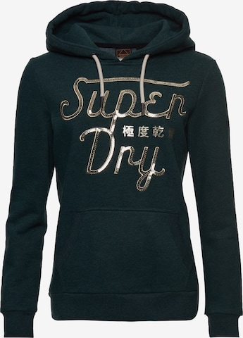 Superdry Sweatshirt in Grün: front
