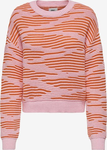 ONLY Sweater 'EMMA' in Pink: front