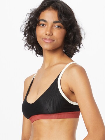 Onzie Bralette Sports Bra in Black: front