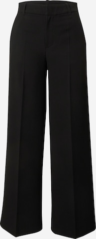 Wide Leg Pantalon à plis GAP en noir : devant