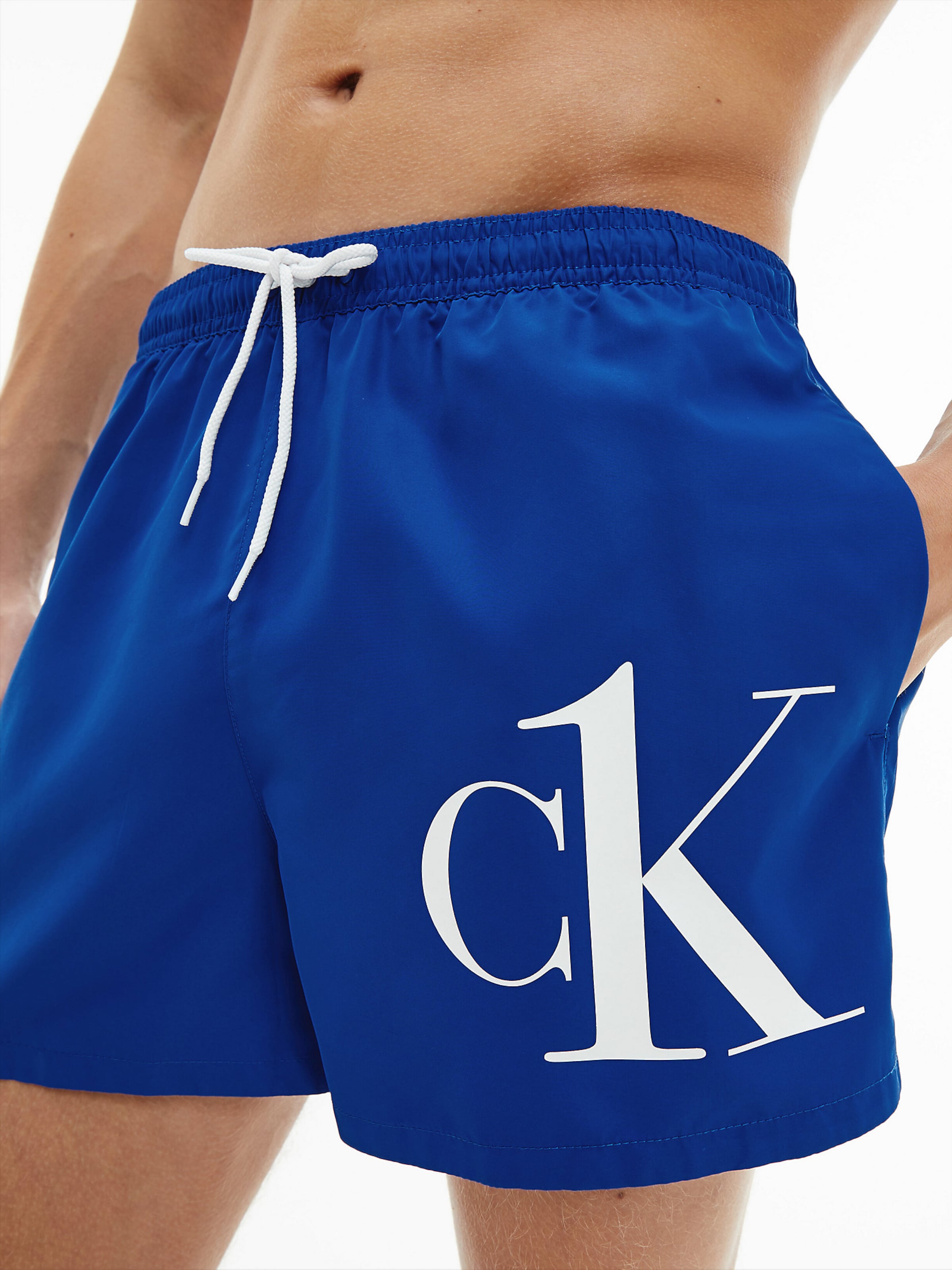 Vêtements Shorts de bain Calvin Klein Swimwear en Bleu 