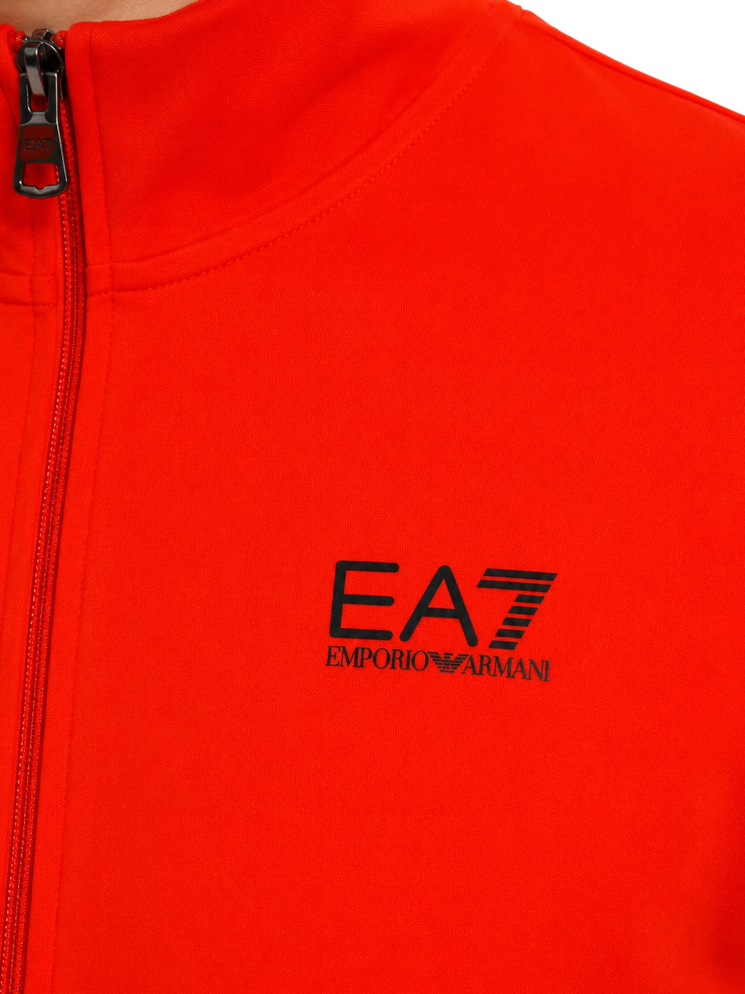 Giacca di felpa di EA7 Emporio Armani in rosso