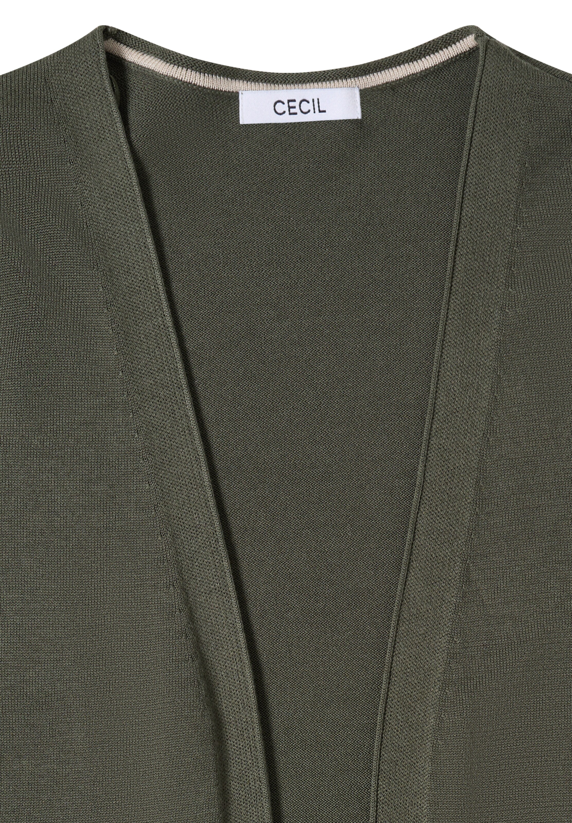 CECIL Strickjacke in Grün