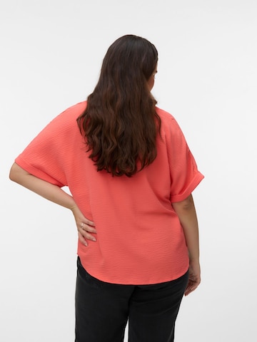 Vero Moda Curve Bluse 'VMCElva' i orange