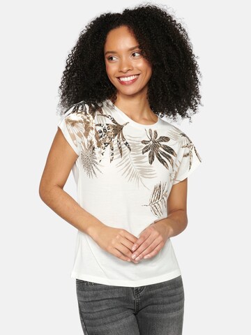 KOROSHI Shirt in Wit: voorkant
