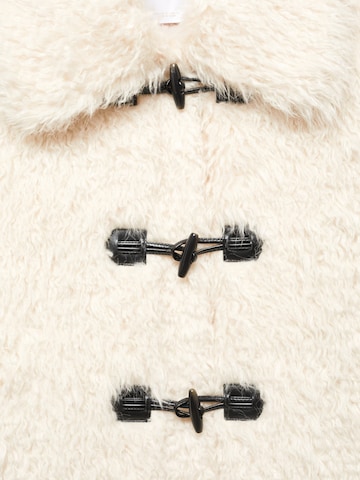 MANGO Płaszcz przejściowy 'Keratin' w kolorze biały