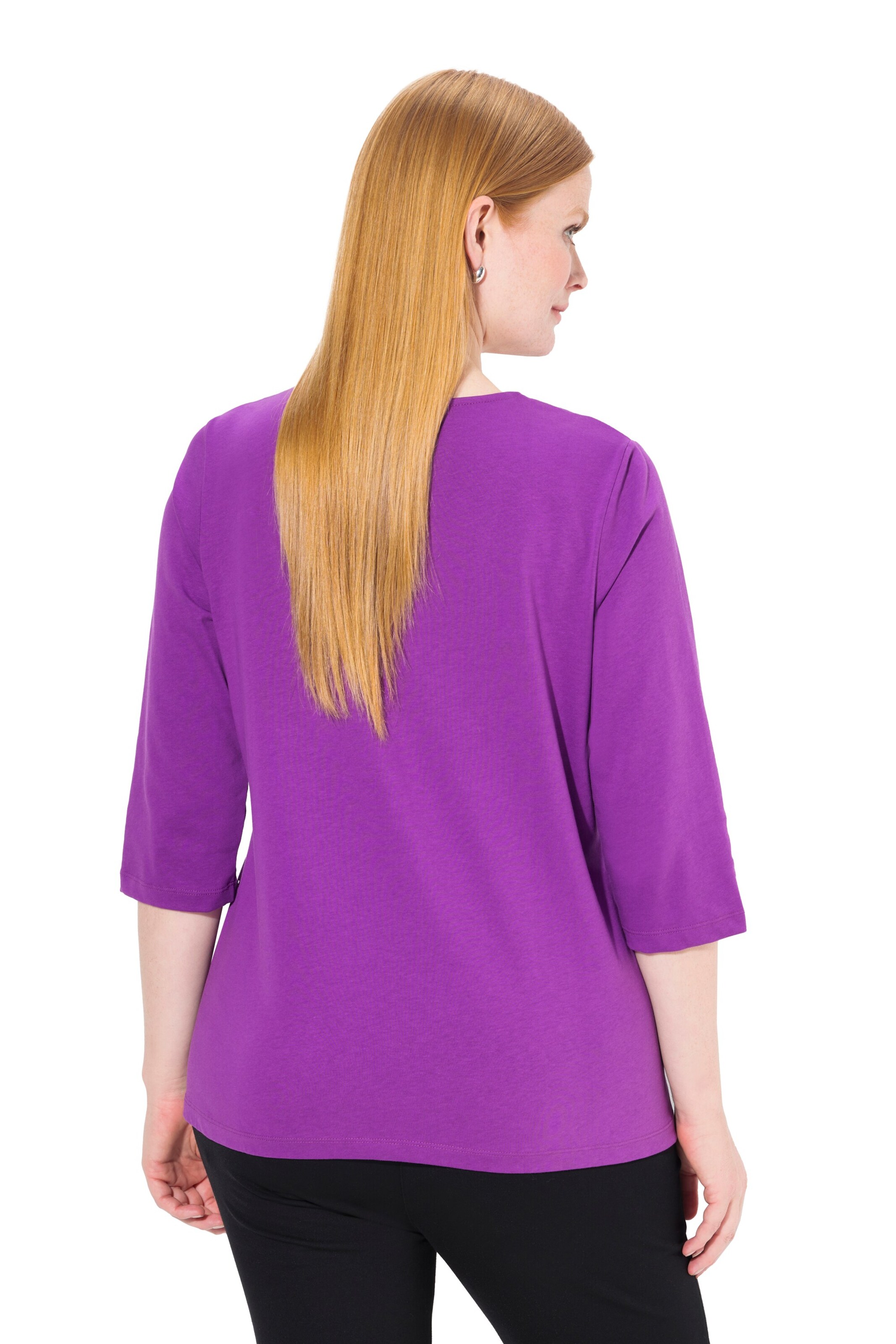 Ulla Popken Shirt in Purple