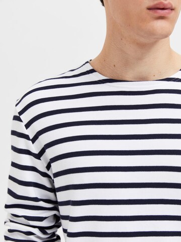 SELECTED HOMME - Camiseta 'Briac' en azul