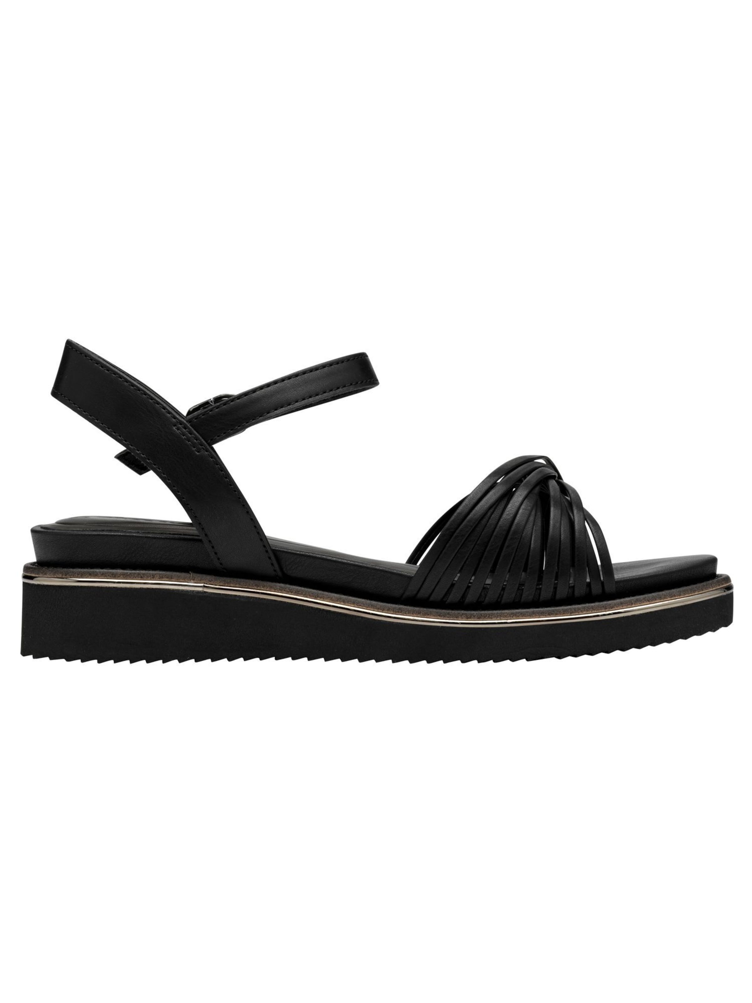 Tamaris Riemensandale in Schwarz